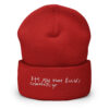 It's You Cuffed Beanie - Image 8
