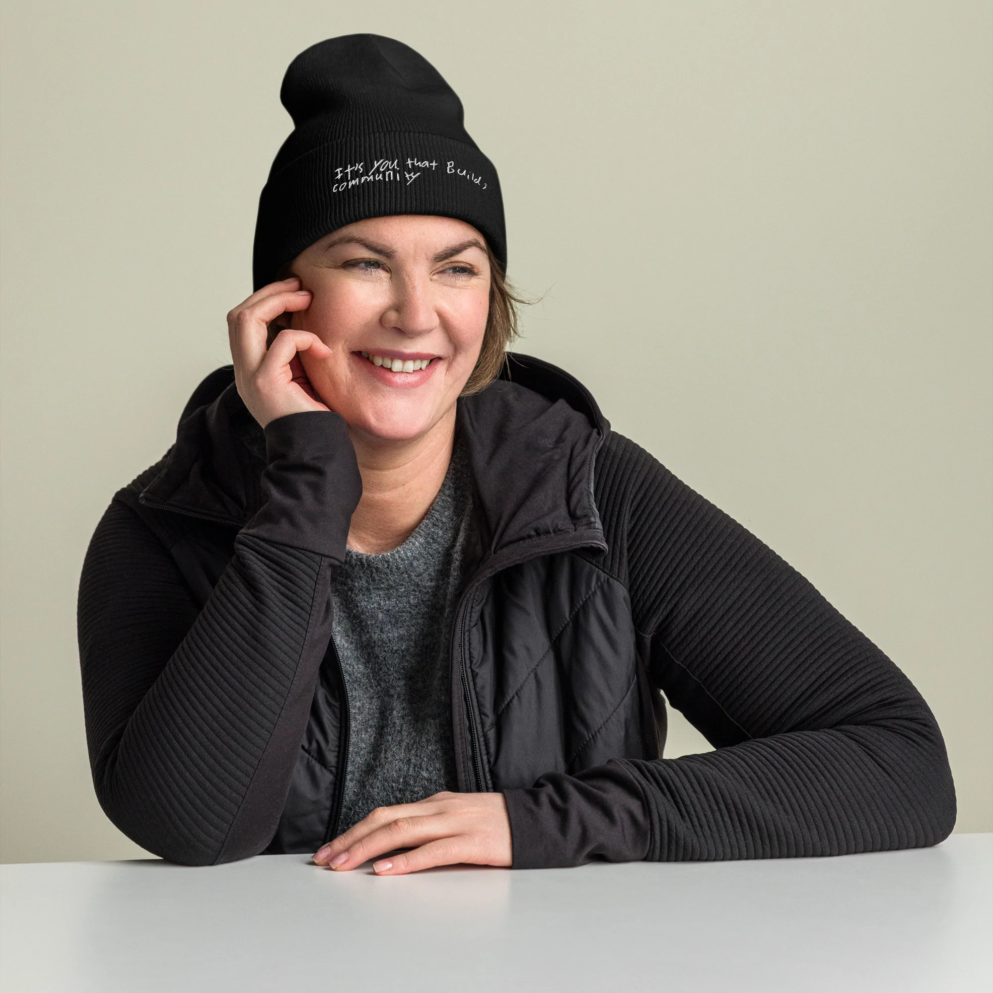 It's You Cuffed Beanie - Image 2