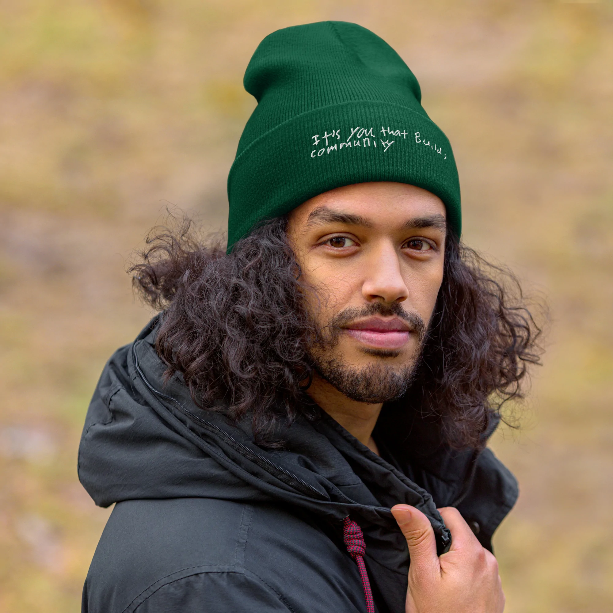 It's You Cuffed Beanie - Image 5