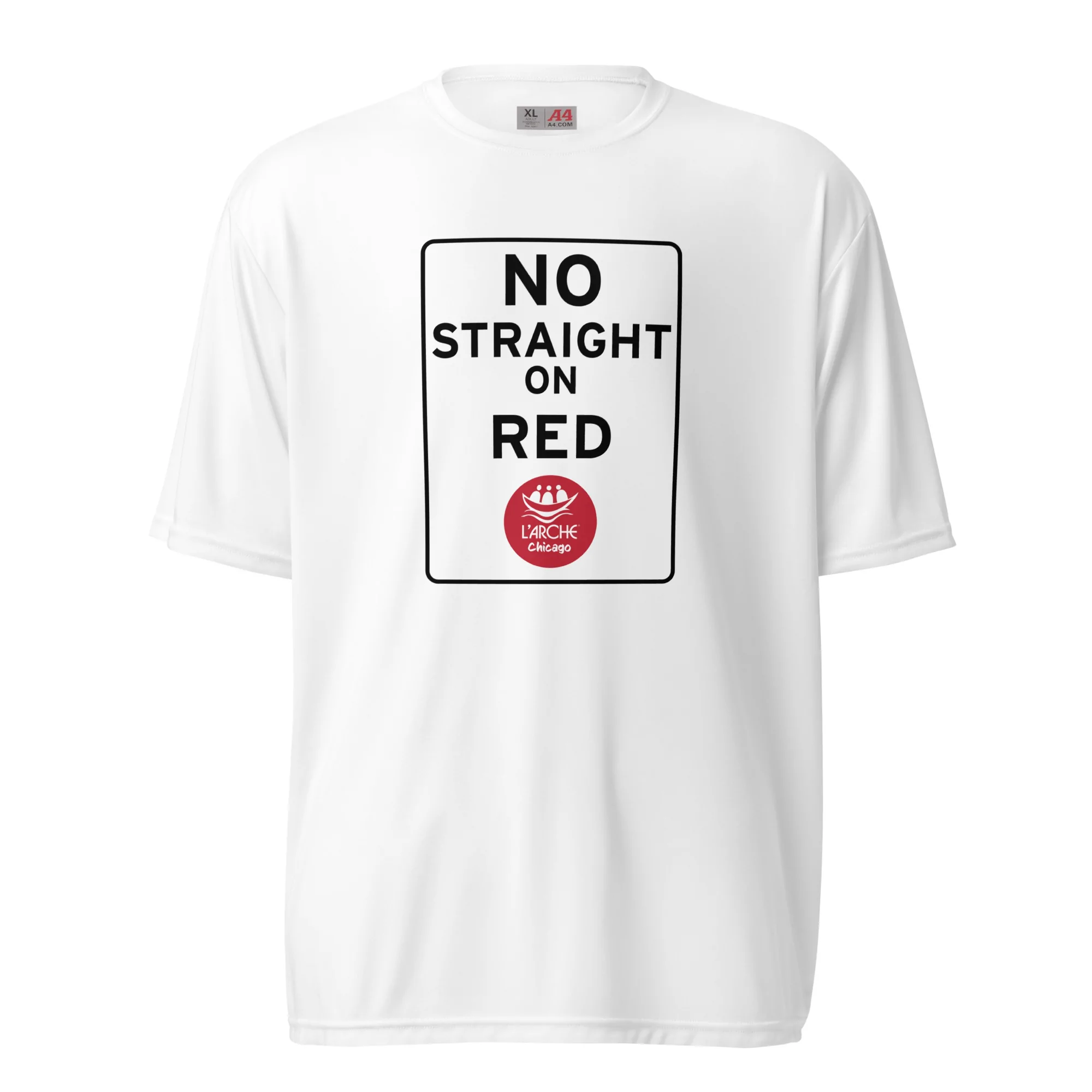 Say It Straight Athletic Shirt