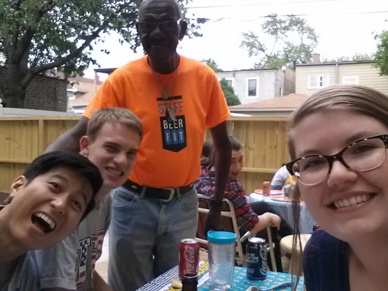 Molly and Core Members at Picnic