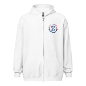25th Anniversary Unisex heavy blend zip hoodie