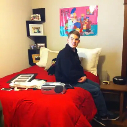 Anders's first day at L'Arche Chicago